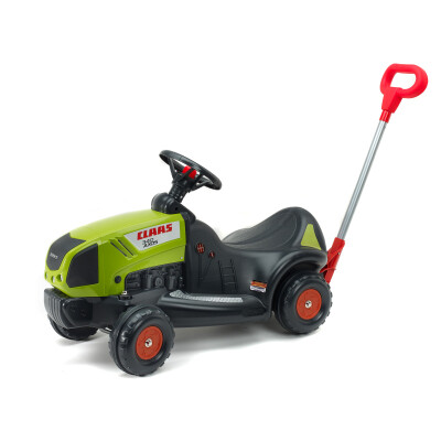 Odstrkovadlo traktor Claas Axos 340 s vodící tyčí zelené