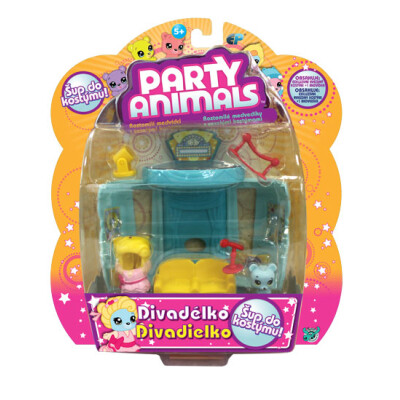 Party animals 2 hrací sada - Divadélko
