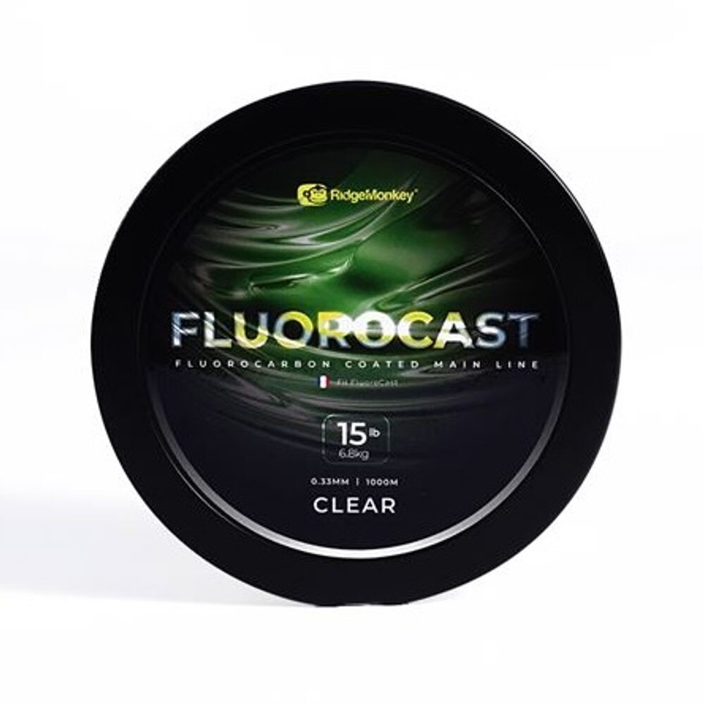 RidgeMonkey Vlasec FluoroCast Fluoro Coated Mainline 1000m - 0,33mm 15lb