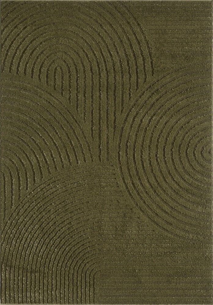 Tmavě zelený koberec 120x170 cm Whirl – ESTE