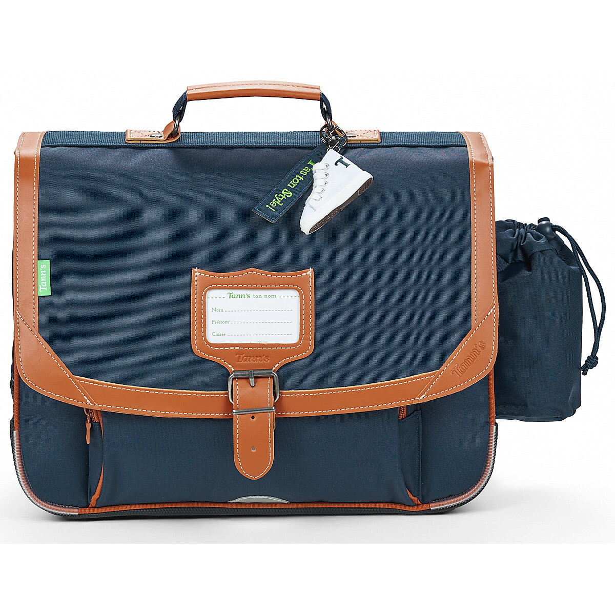 Tann's  CAMILLE CARTABLE 38 CM POCHE GOURDE  Tmavě modrá