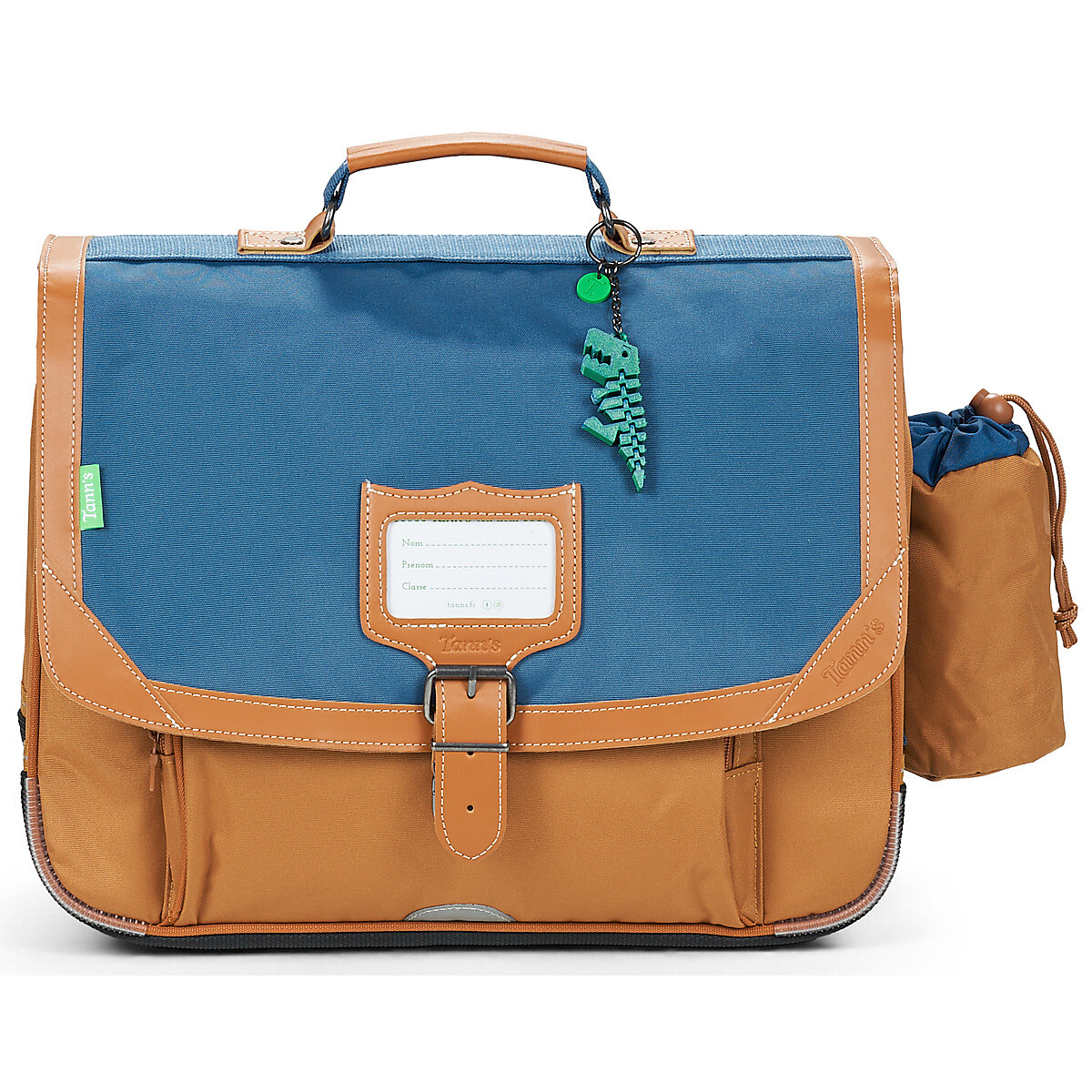 Tann's  NILS CARTABLE 38CM POCHE GOURDE  Modrá