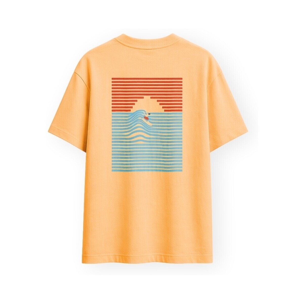 Organic Monkey  The Wave T-Shirt - Yellow Mango  Oranžová