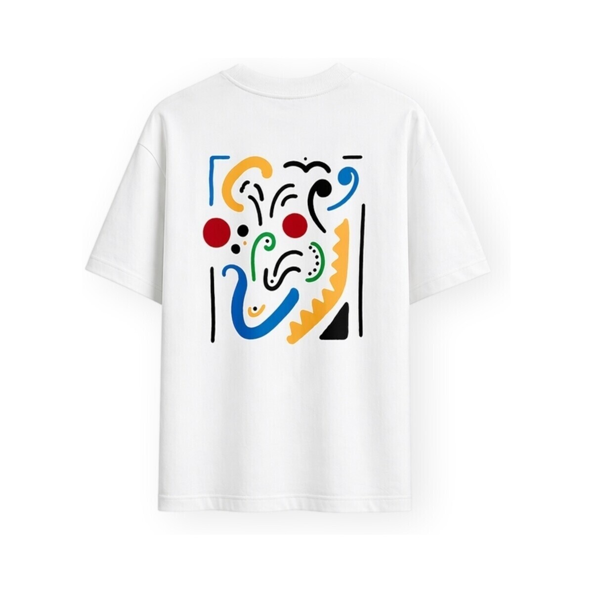 Organic Monkey  The Art T-Shirt - White  Bílá