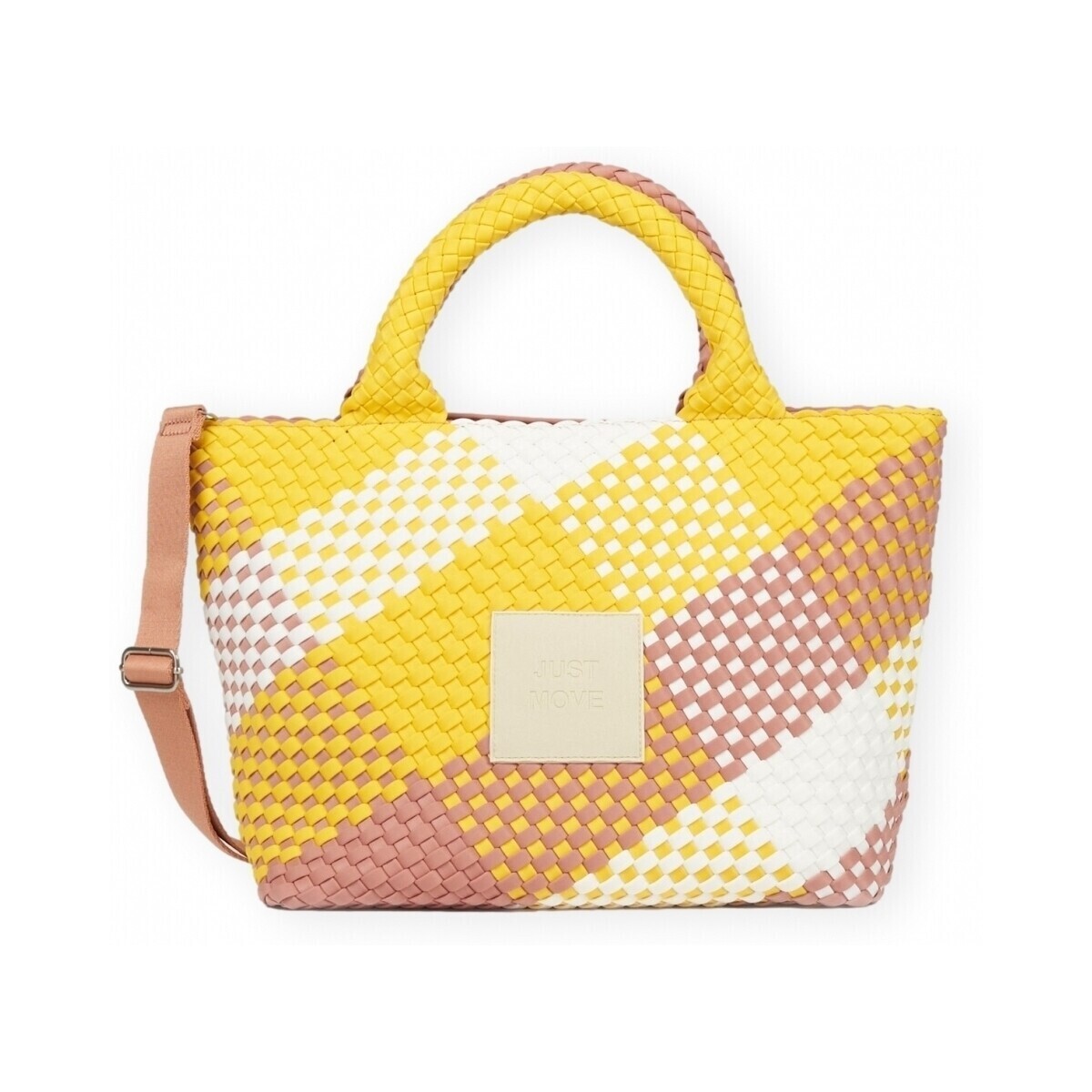 Verb To Do  Michelle Just Move Bag - Pink/White/Yellow  Béžová