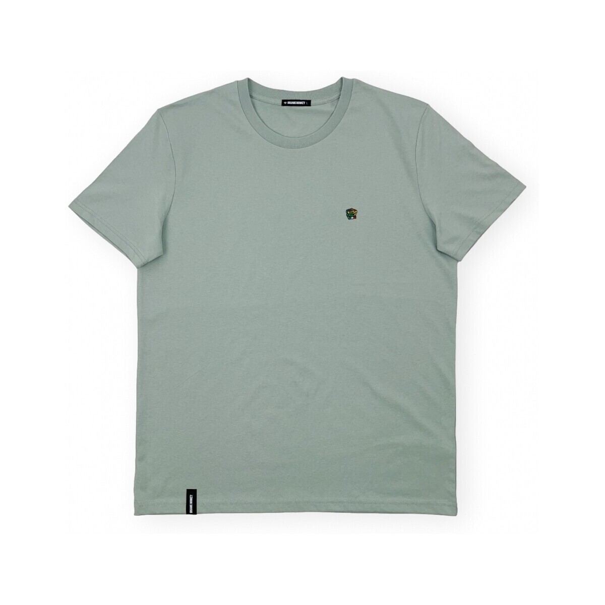 Organic Monkey  The Great Cubini T-Shirt - Mint  Zelená