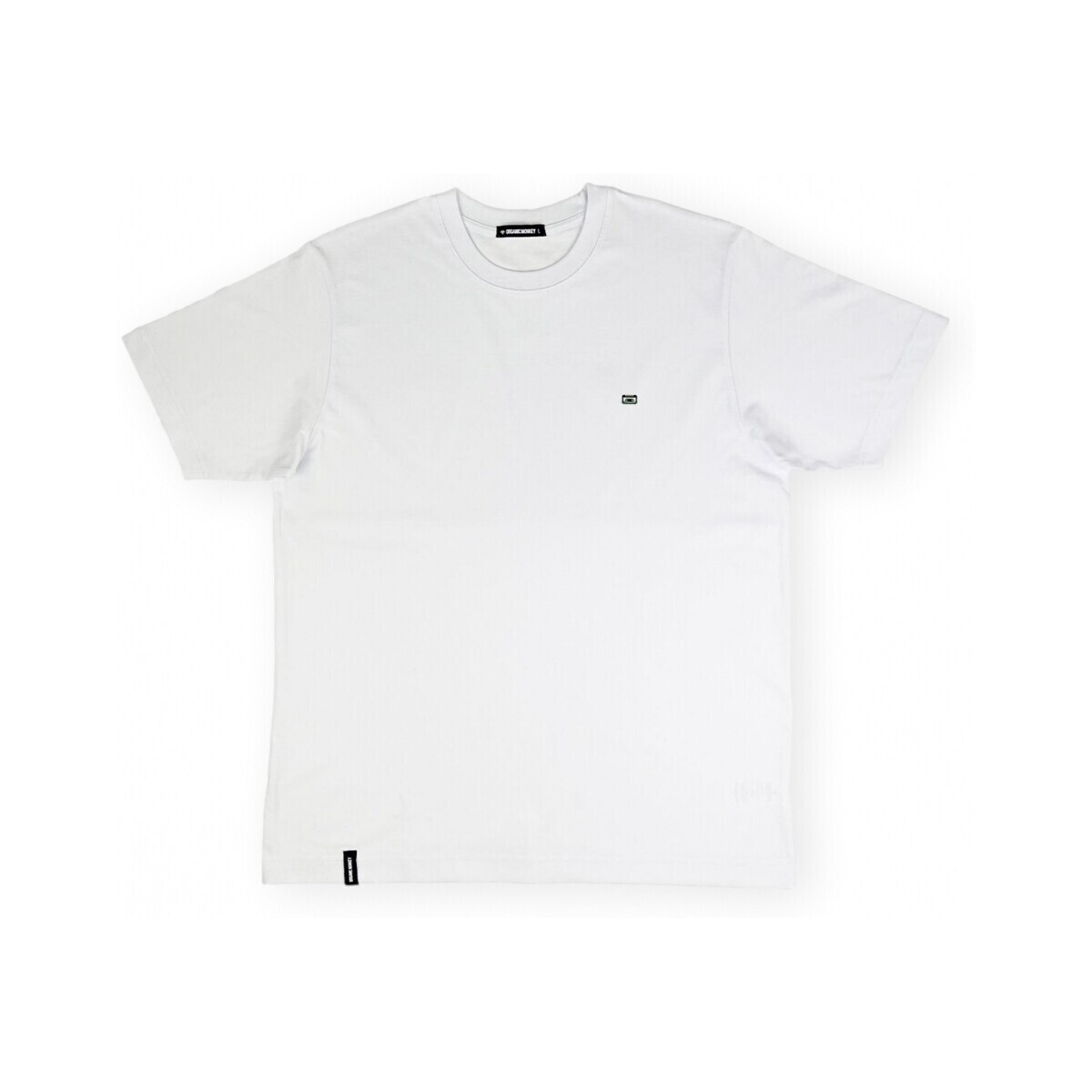 Organic Monkey  Retrosounds T-Shirt - White  Bílá