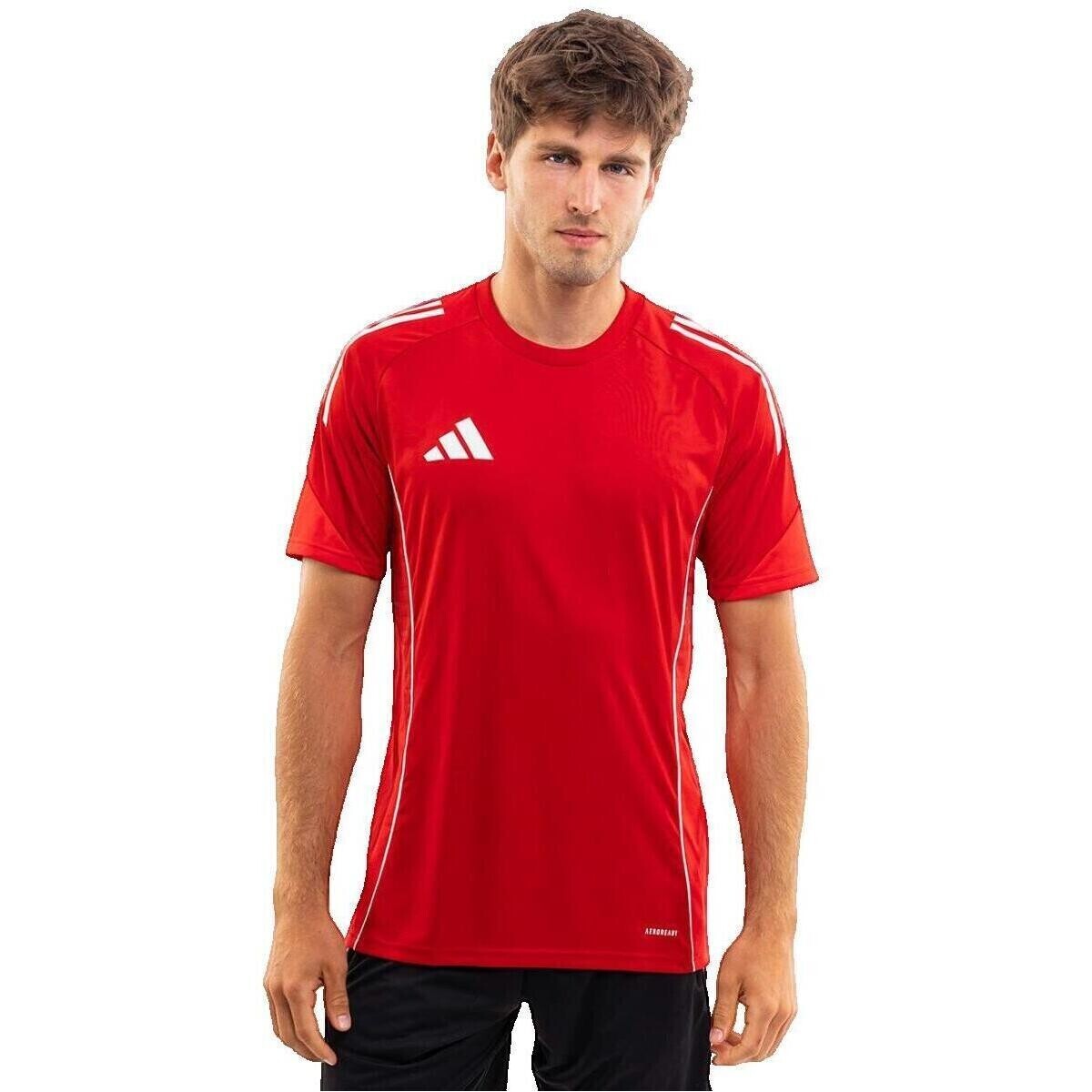 adidas  T-shirt  Tiro 25 Competition d'entraînement  Červená