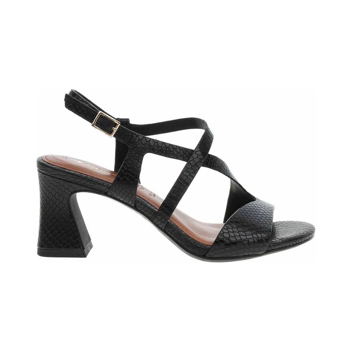 Tamaris  Dámské sandály  1-28369-46 black struct.  Černá