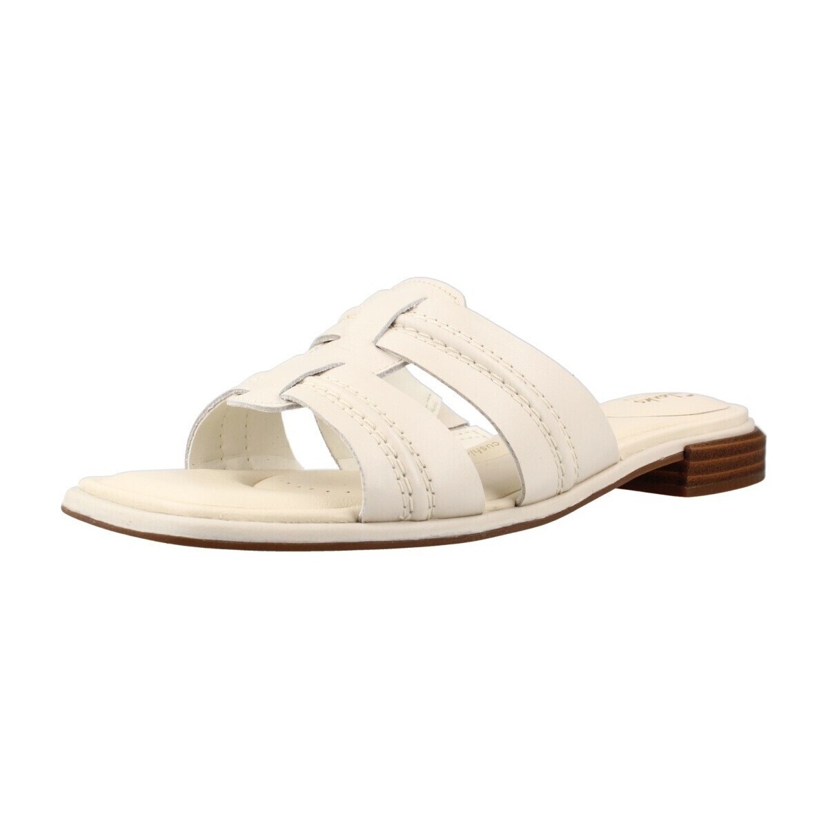 Clarks  Ariany Mule  Bílá