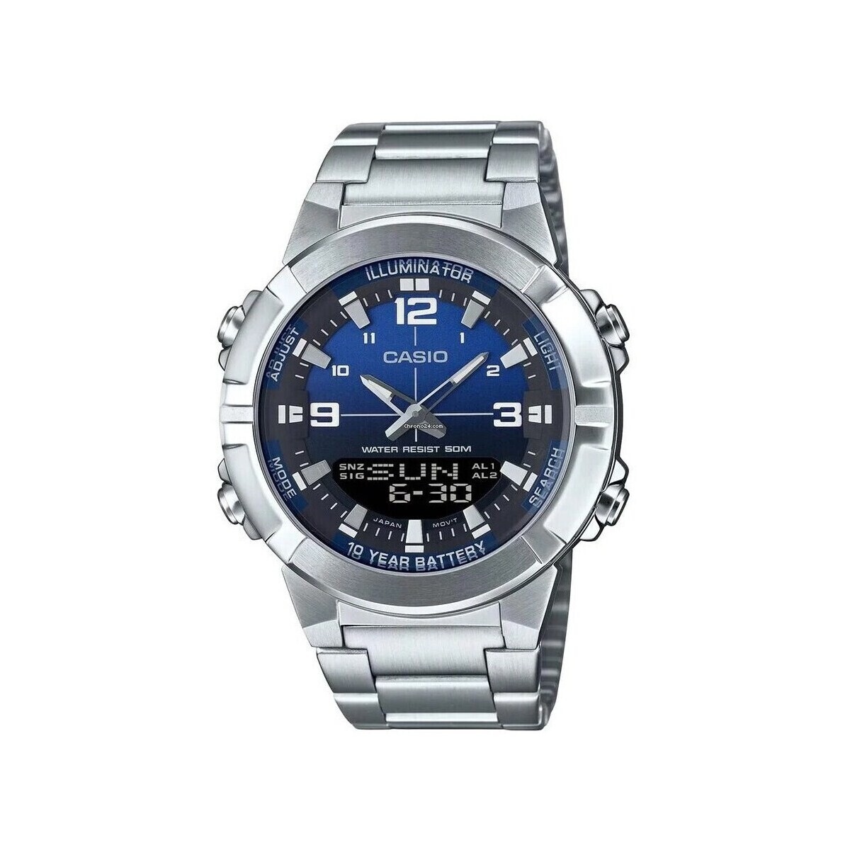 Casio  ty566100  Stříbrná