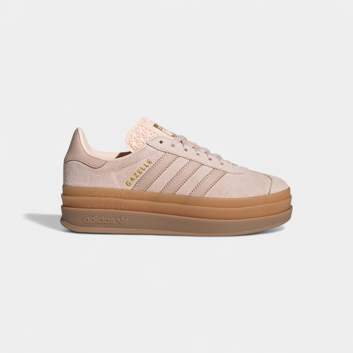 adidas  Gazelle Bold Wonder Quartz Wonder Taupe Gum (GS)  Bílá