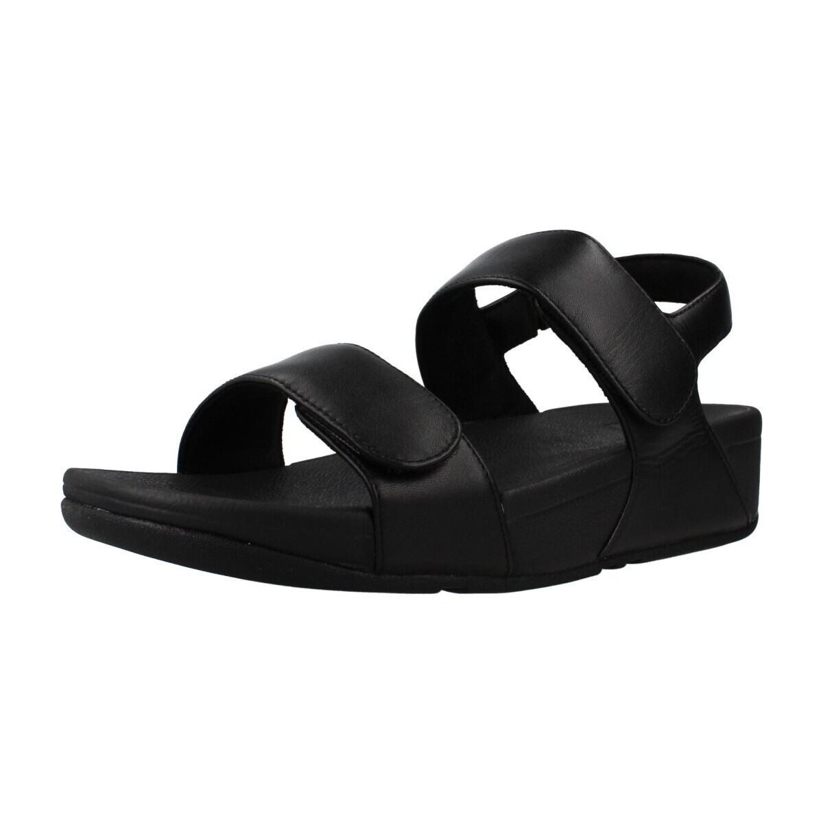 FitFlop  Lulu Adjustable Leather  Černá