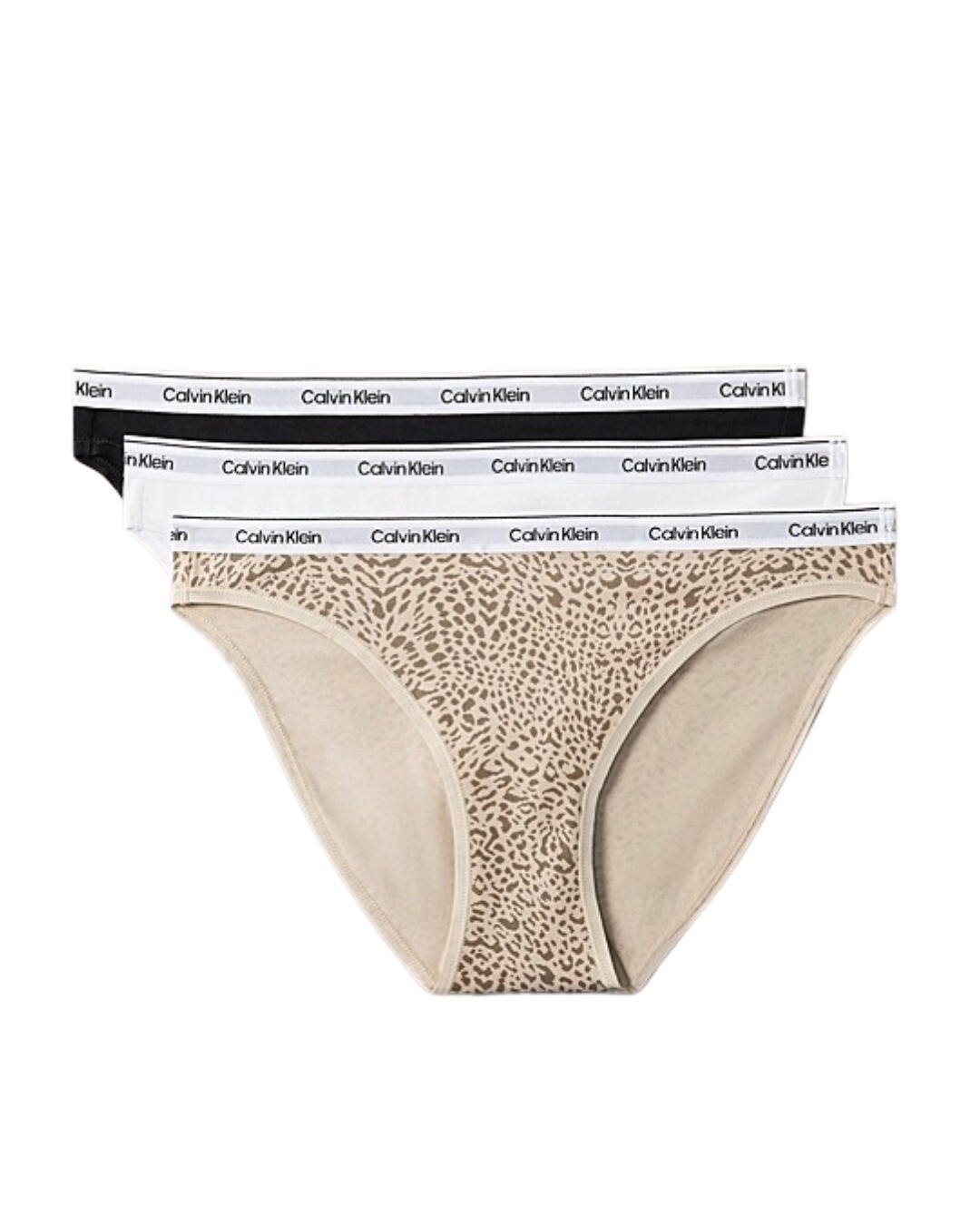 Calvin Klein Dámské kalhotky Calvin Klein BIKINI 3PK L LV00QD52073RN