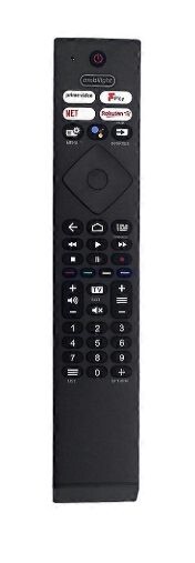 Eclipsera Náhradní dálkový ovladač YKF474-B013 pro Philips TV s hlasovým ovládáním