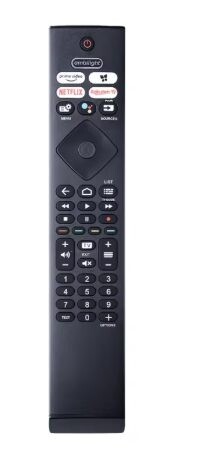Eclipsera Náhradní dálkový ovladač RC4284502/01RP pro Philips TV s hlasovým ovládáním