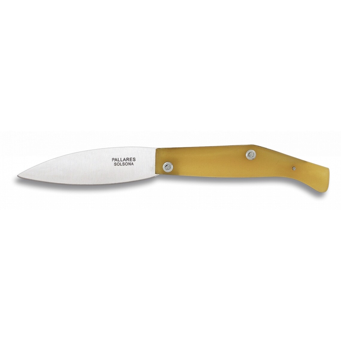 Nůž zavírací Pallarés Nº1 Carbon Penknife - žlutý