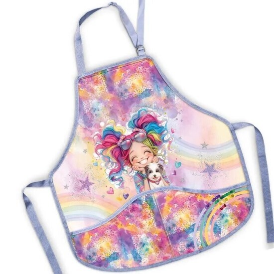 Dětská zástěra Argus - Rainbow Ella - 1838-0426