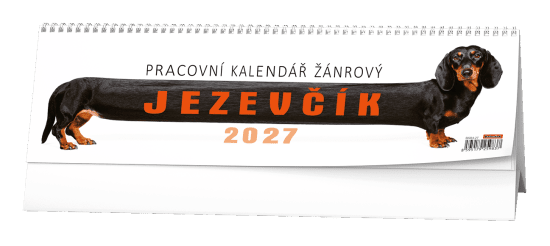 Baloušek Stolní kalendář - Pracovní kalendář žánrový - Jezevčík - BSB4-27 - Baloušek Různé Různé 10