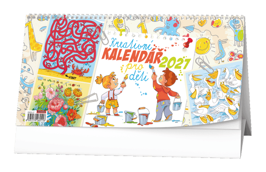 Baloušek Stolní kalendář - Kreativní kalendář pro děti - BSE6-27 - Baloušek Dětský Dětský 10
