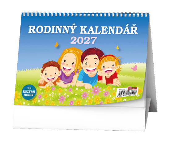 Baloušek Stolní kalendář - Rodinný kalendář - BSI1-27 - Baloušek Různé Různé 10