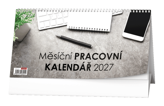 Baloušek Stolní kalendář - Měsíční pracovní kalendář - BSE13-27 - Baloušek Různé Různé 10
