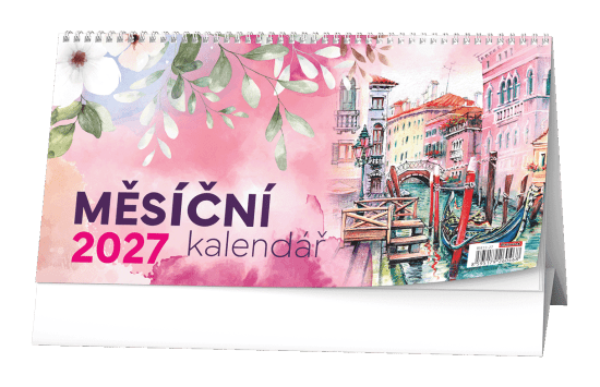 Baloušek Stolní kalendář - Měsíční kalendář (měsíční kalendárium) - BSE11-27 - Baloušek Různé Různé 10