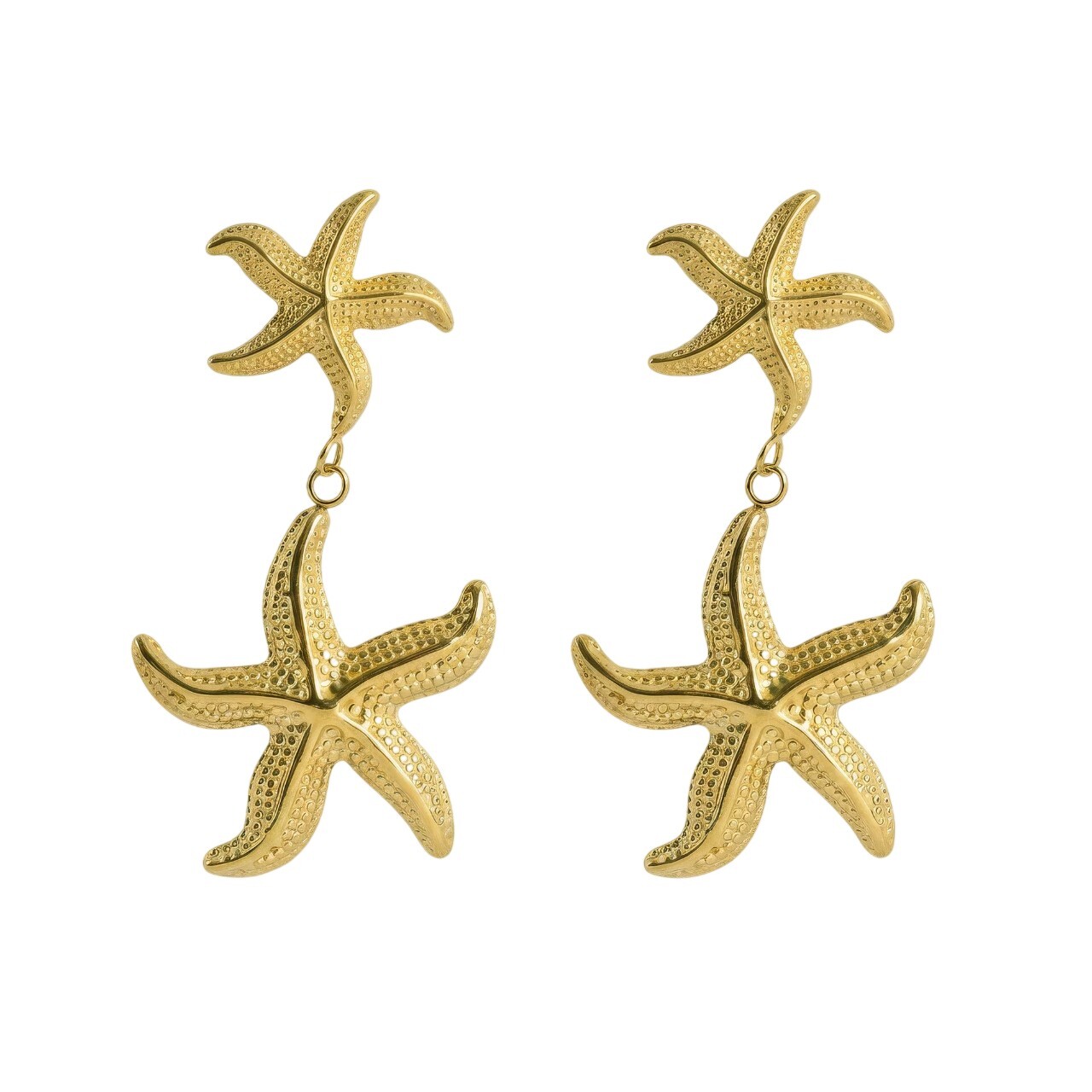 Marc Malone Výrazné náušnice Hvězdice Nebula Earrings MCE260735G