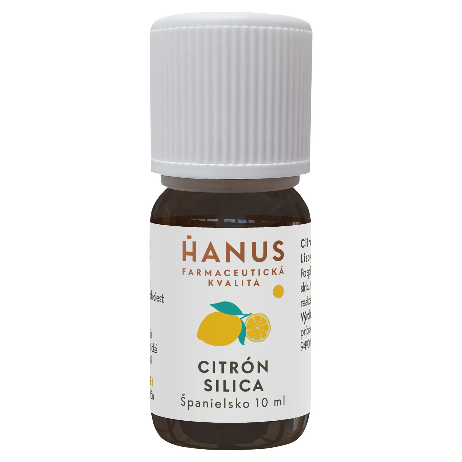Hanus Silice citrónová 10 ml