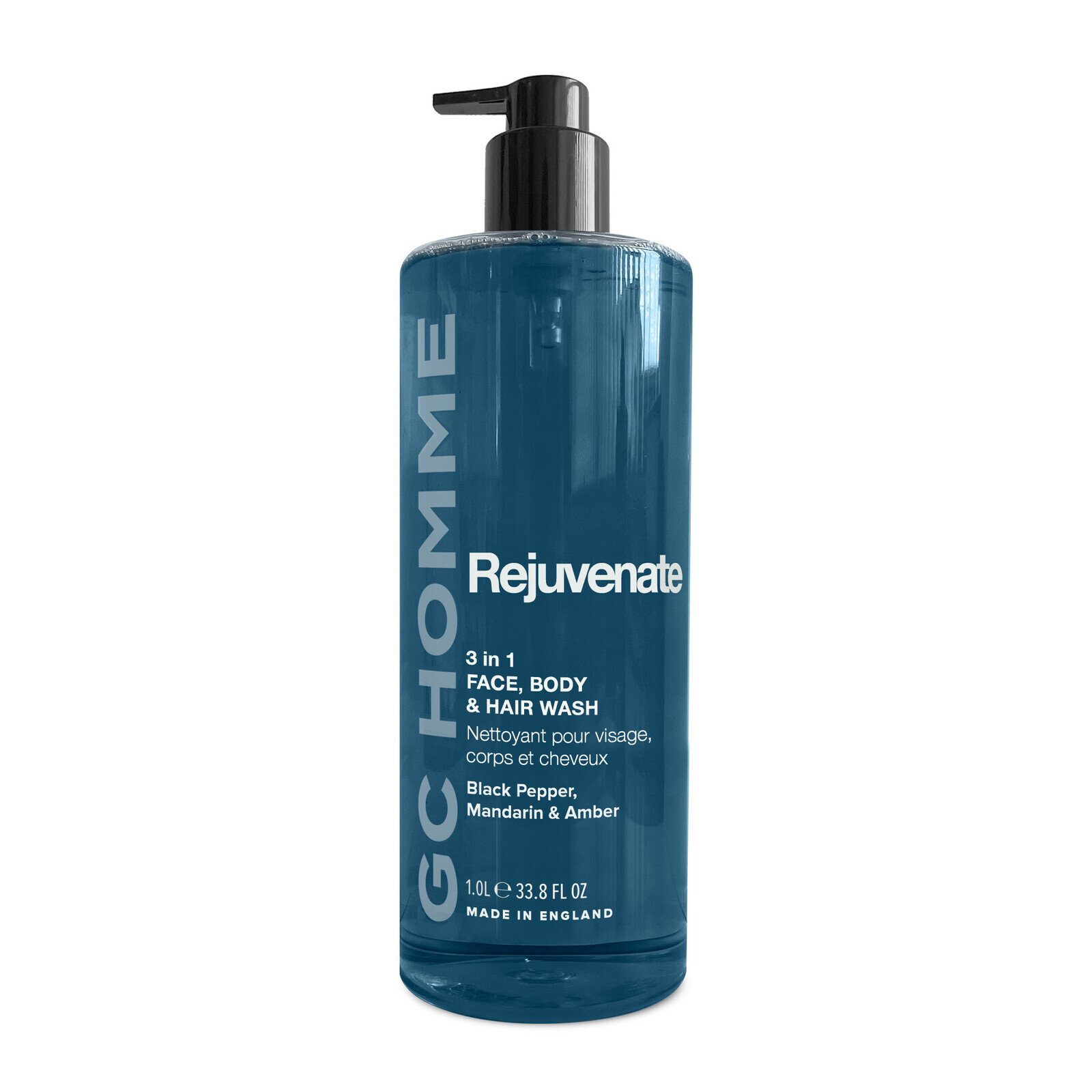 Grace Cole Mycí gel 3v1 Černý pepř, Mandarinka & Jantar 1000 ml