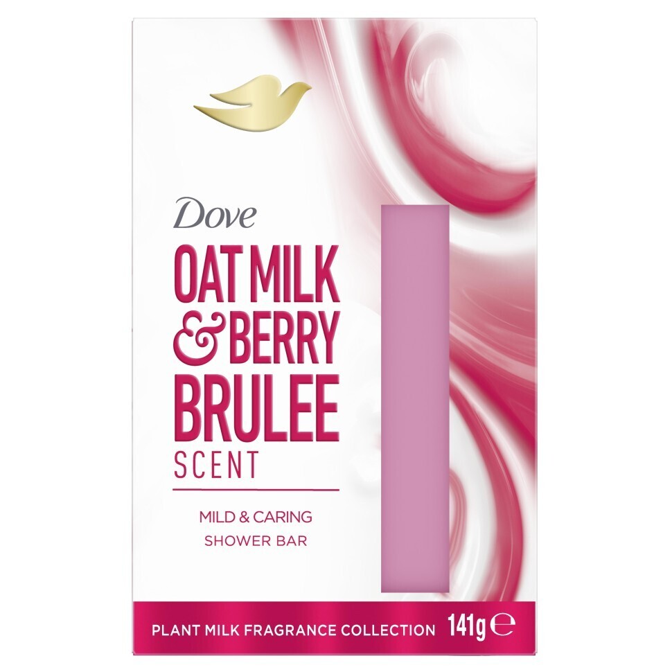 Dove Krémová tableta Ovesné mléko a Berry Bruleé 141 g