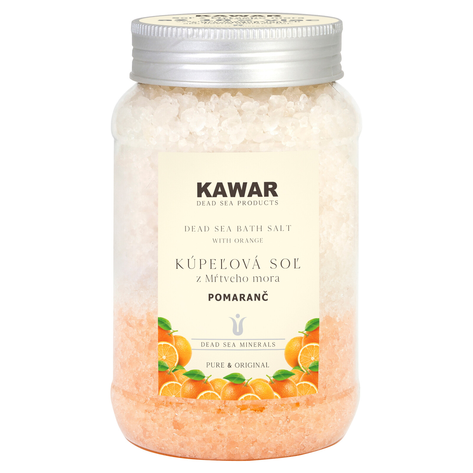 Kawar Koupelová sůl z Mrtvého moře - Pomeranč 500 g