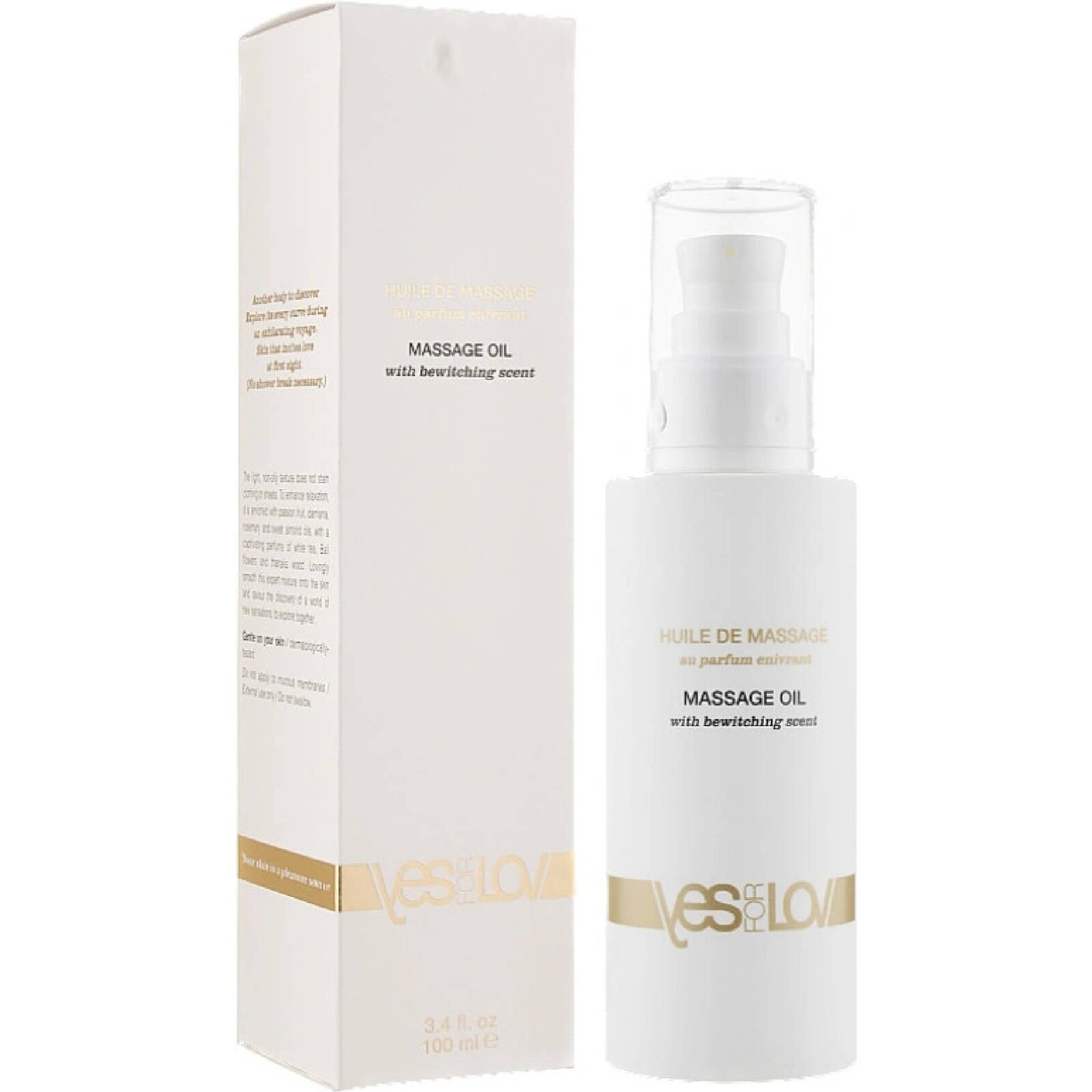 YESforLOV Masážní olej Massage Oil 100 ml