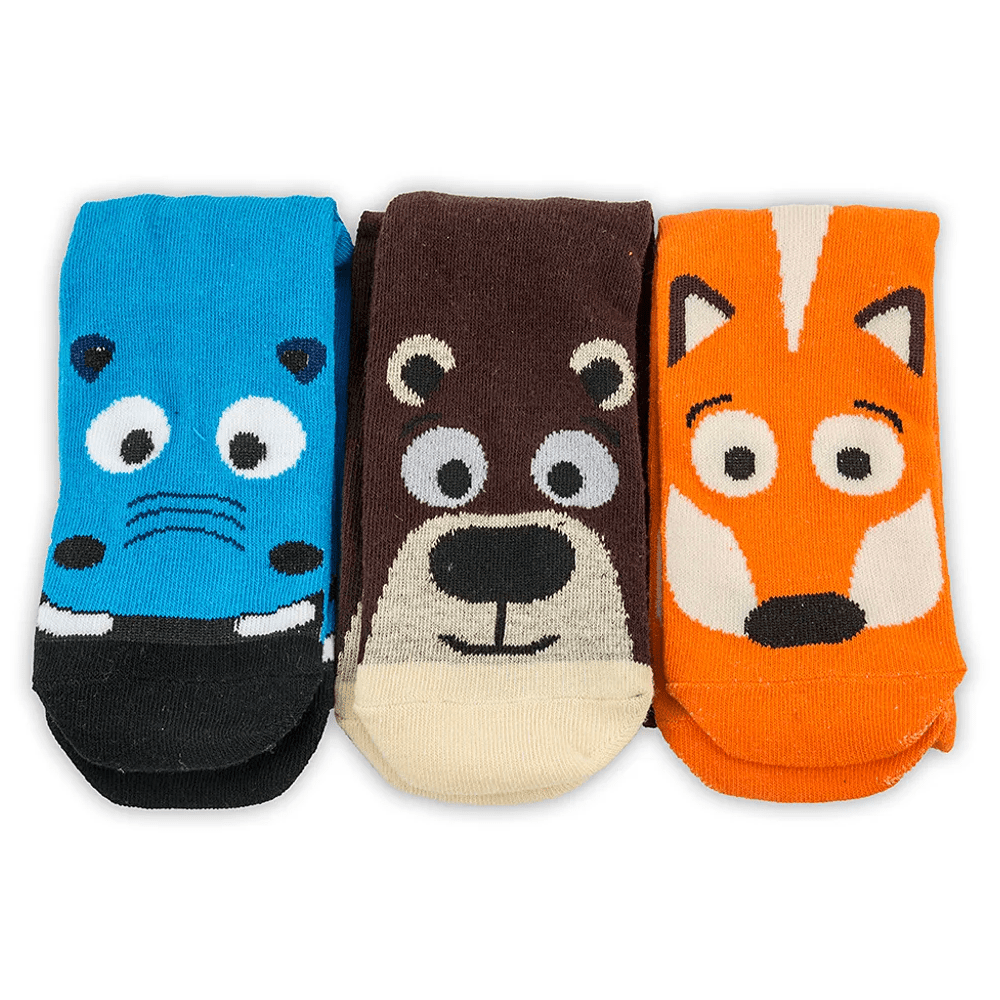 Dětské ponožky Pidilidi Funny PD0139-02 3pack Velikost ponožek: 35-37 / Barva: mix1