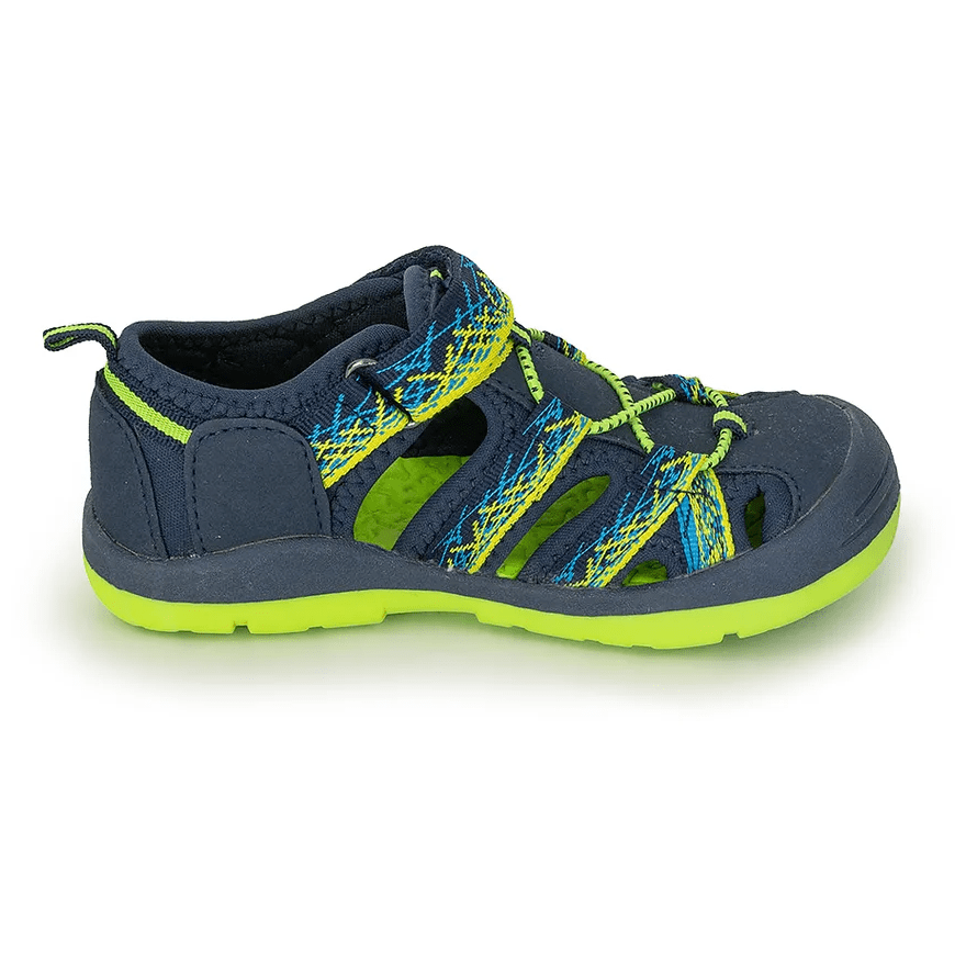 Dětské sandály Bugga Tiki Dark Blue/Green Velikost bot (EU): 33 / Barva: modrá/zelená