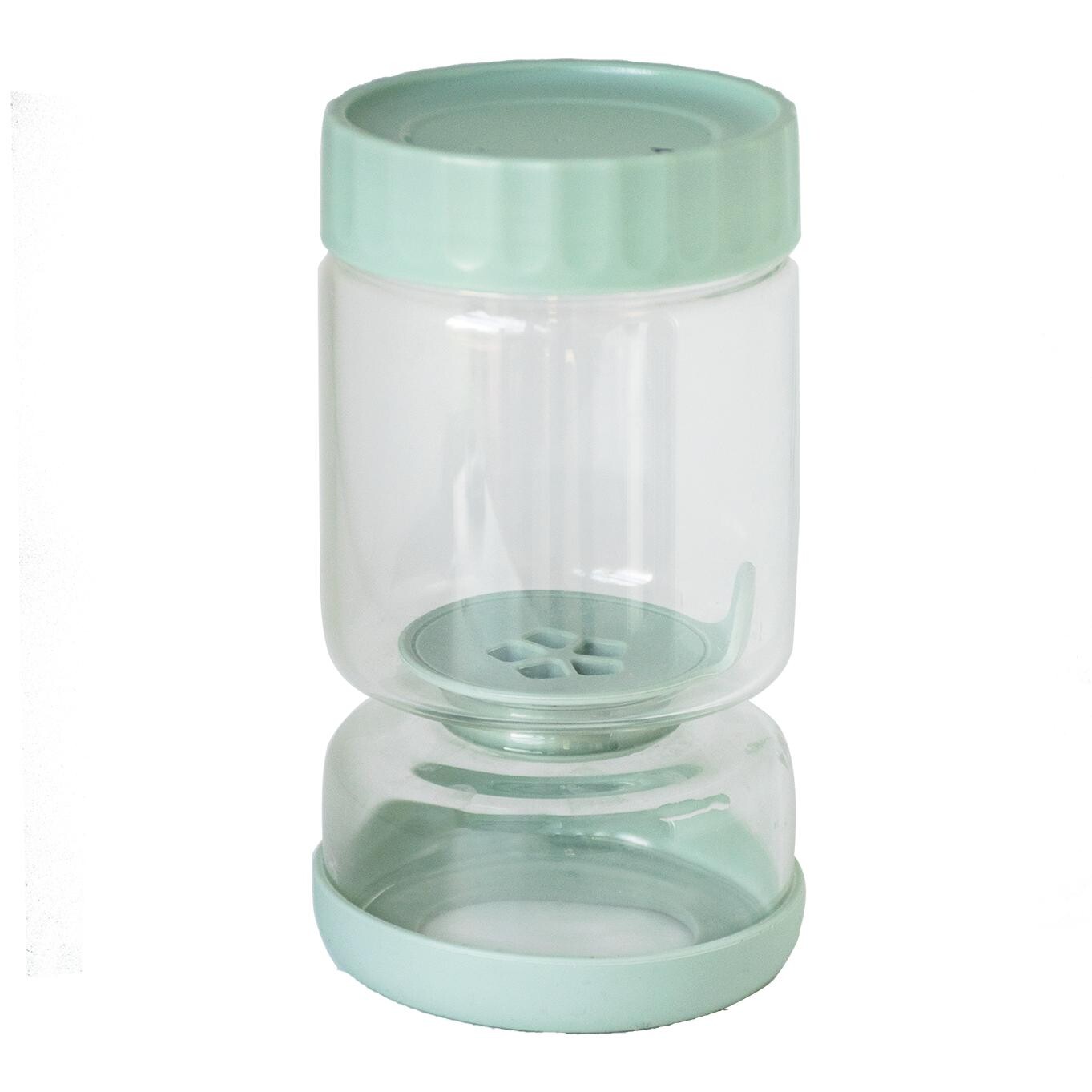 Sklenice na okurky s odkapávačem PKV-086 900 ml, sklo, Pebbly