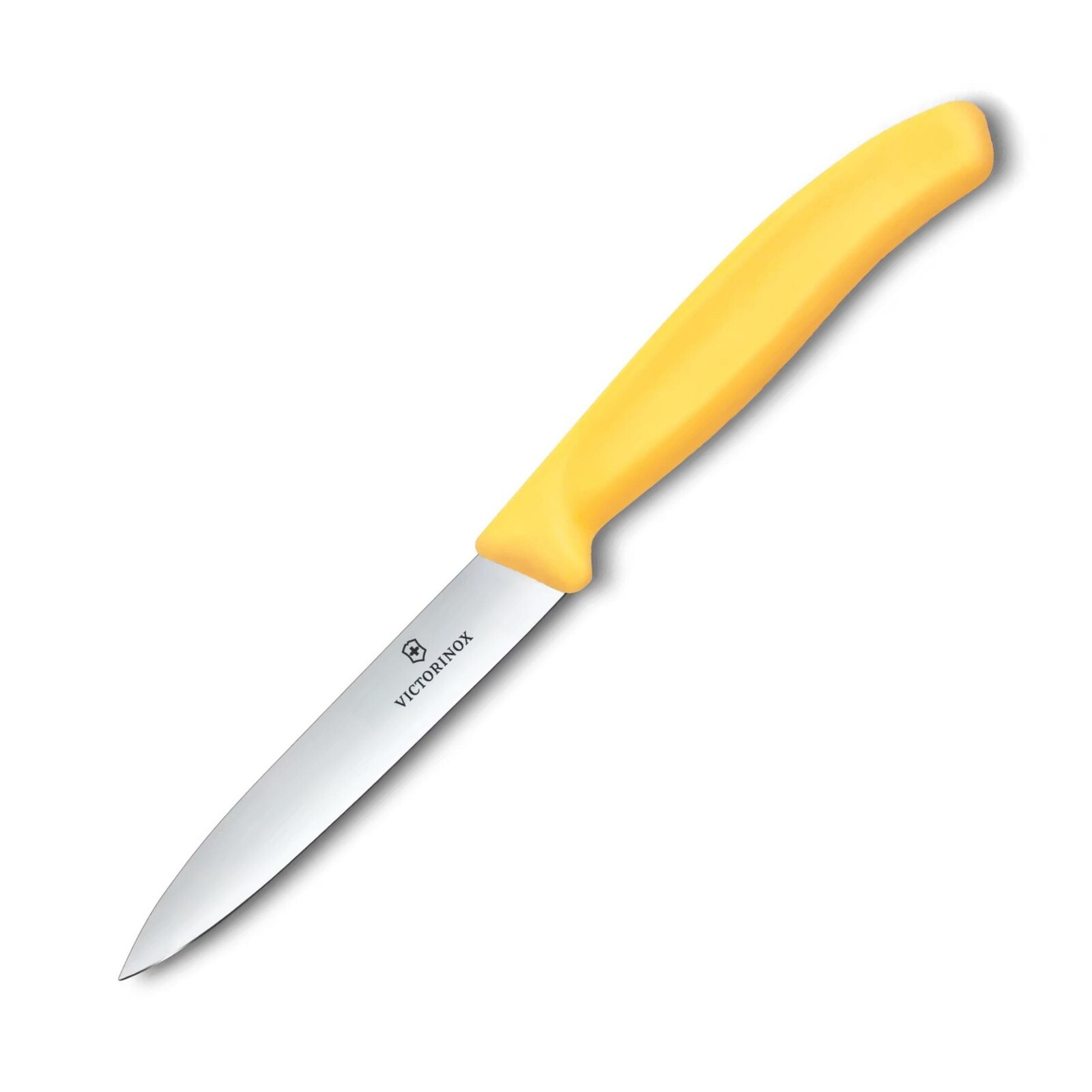 Ořezávací nůž SWISS CLASSIC 10 cm, žlutá, plast, Victorinox