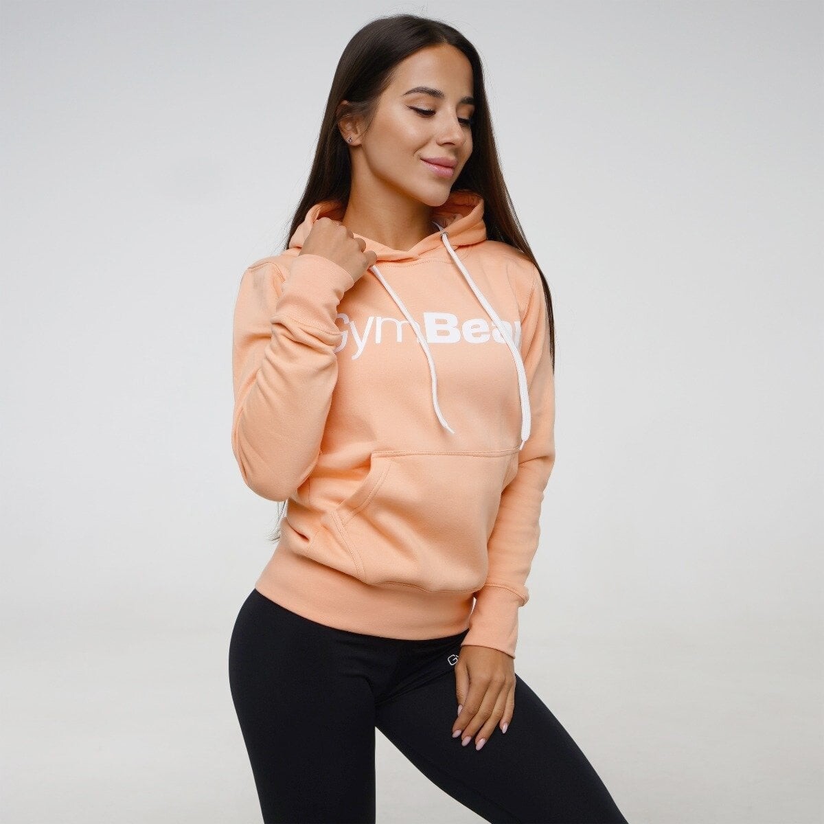 GymBeam Women‘s Hoodie Athlete Powder Peach