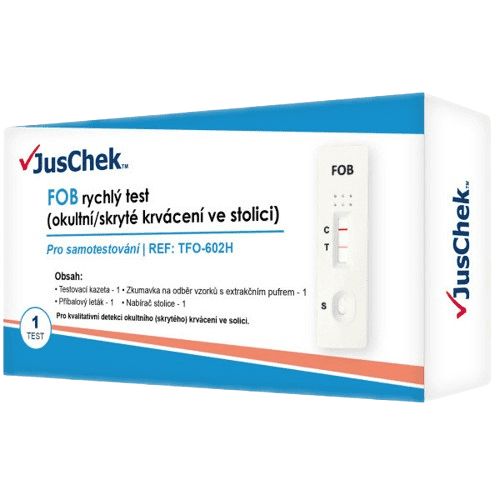 Juschek FOB rychlý test okultní krvácení 1ks
