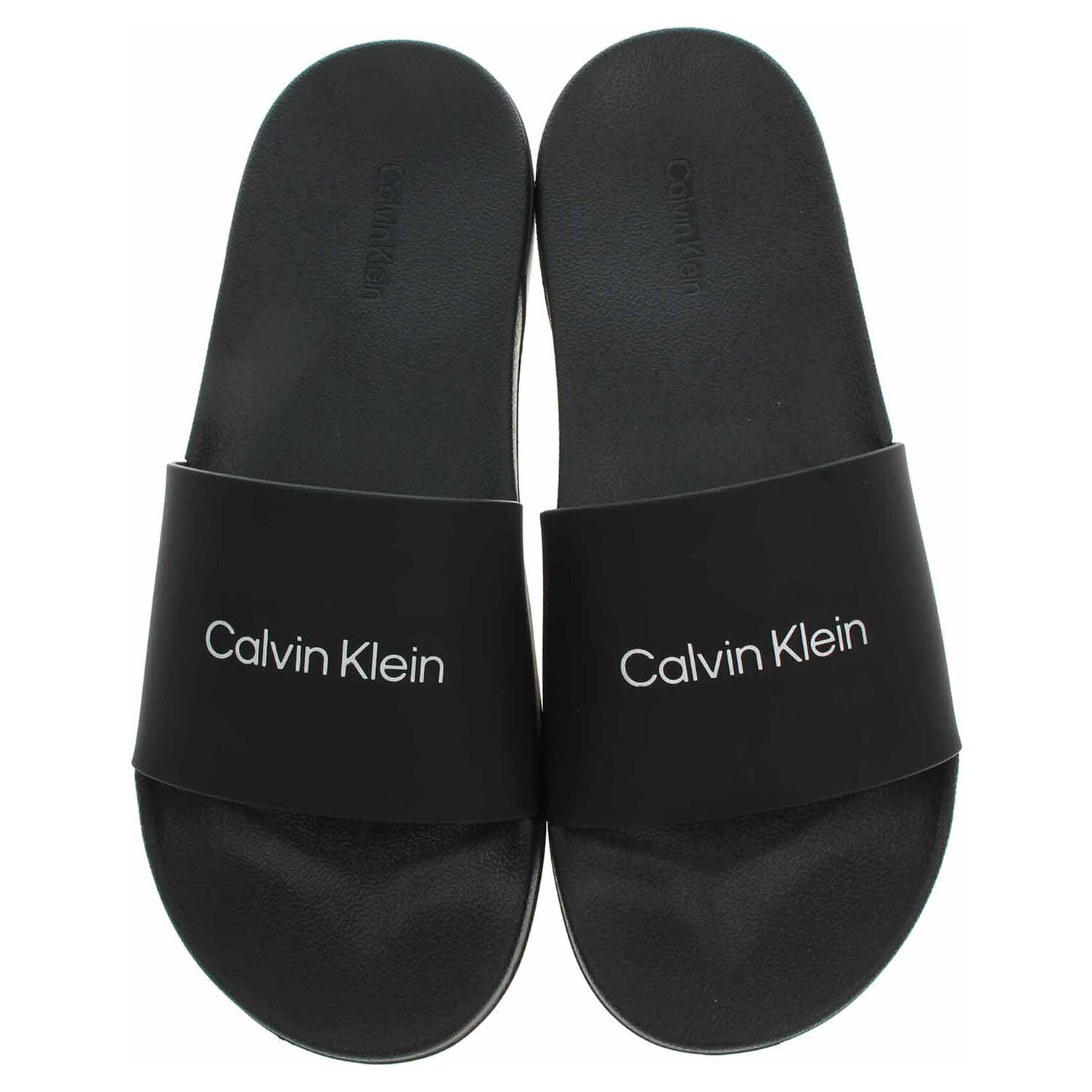 Ecco Pánské plážové pantofle Calvin Klein HM0HM02107 0GJ Triple Black 24500264