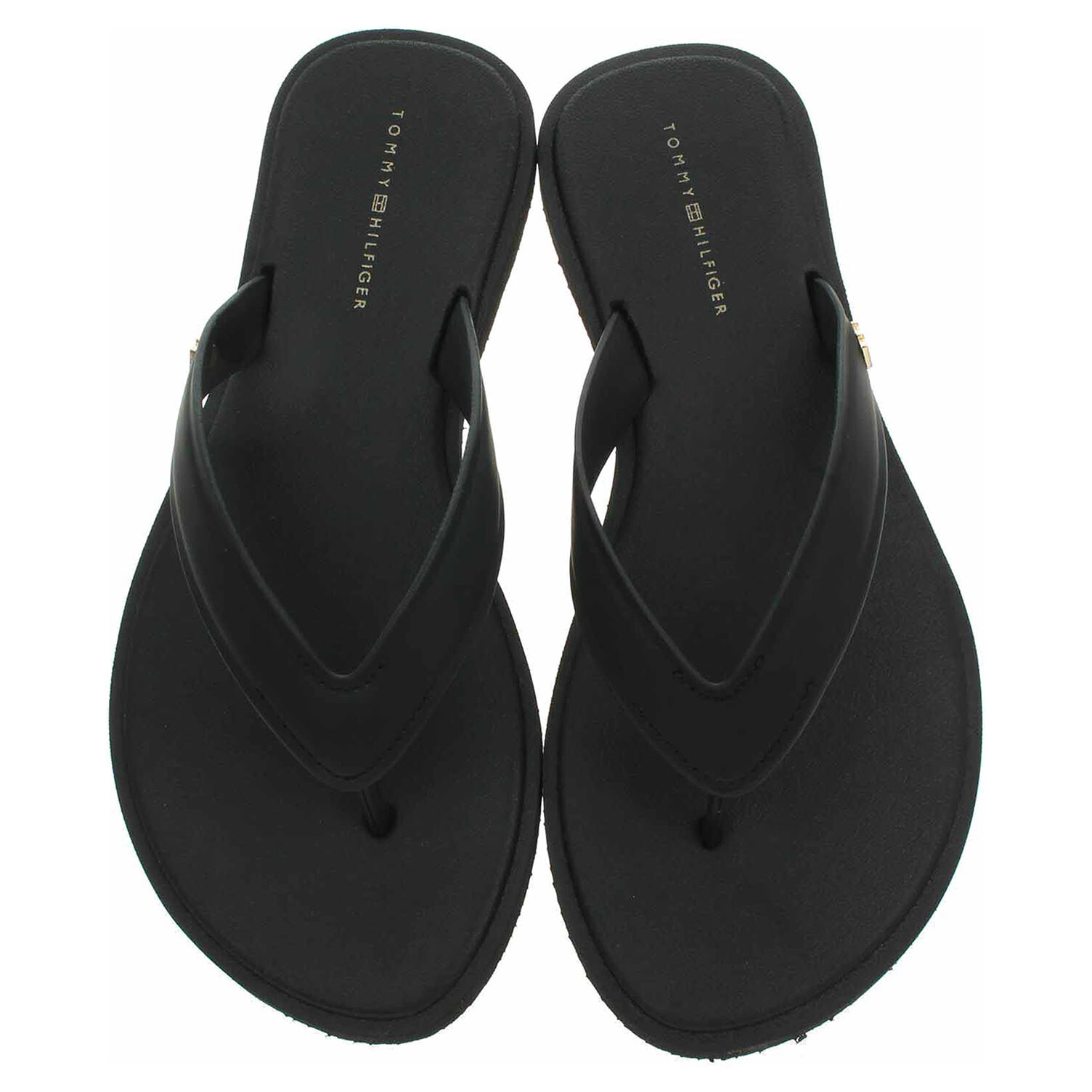 Ecco Plážové pantofle Tommy Hilfiger FW0FW09206 BDS Black 23700576