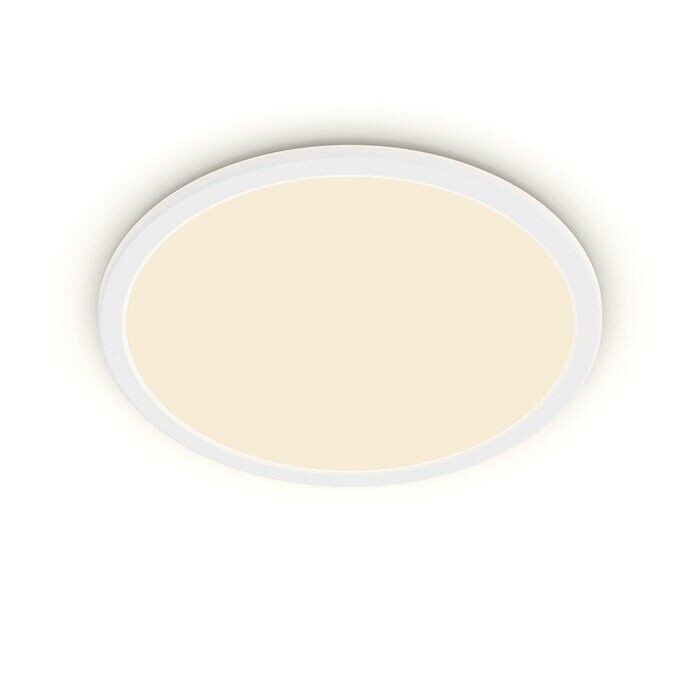 Philips Superslim CL550 koupelnové přisazené LED svítidlo 15W 2700K krokové stmívání IP44, bílé