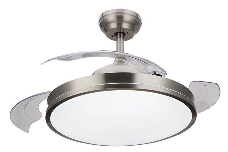 Philips Atlas stropní svítidlo s ventilátorem 28W+35W, nikl