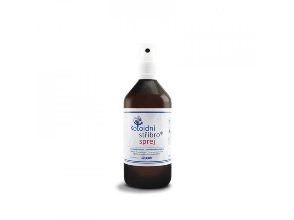 Koloidní stříbro - Koncentrace 50 ppm sprej 200 ml