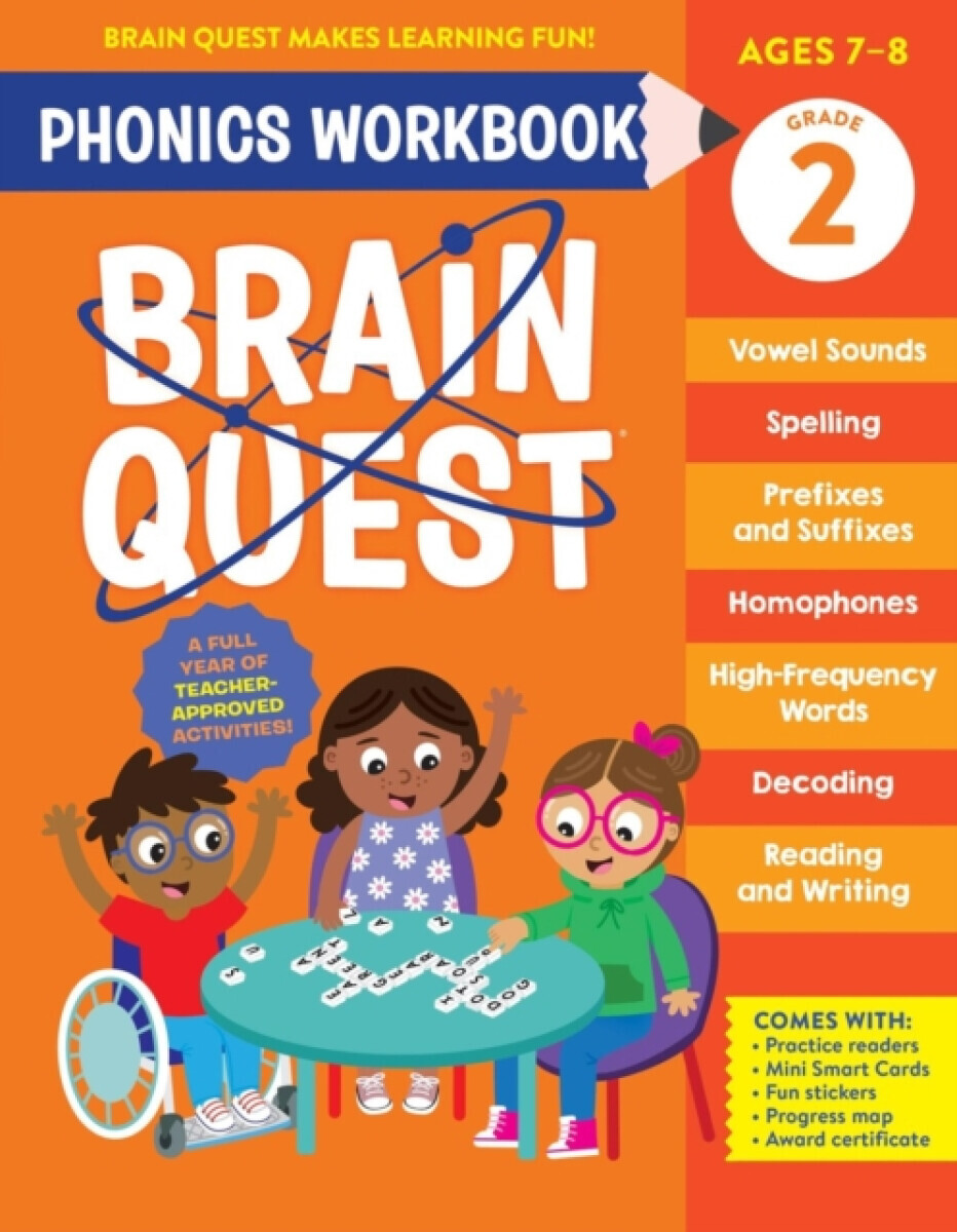 Brain Quest Phonics Workbook: Grade 2 - Workman Publishing