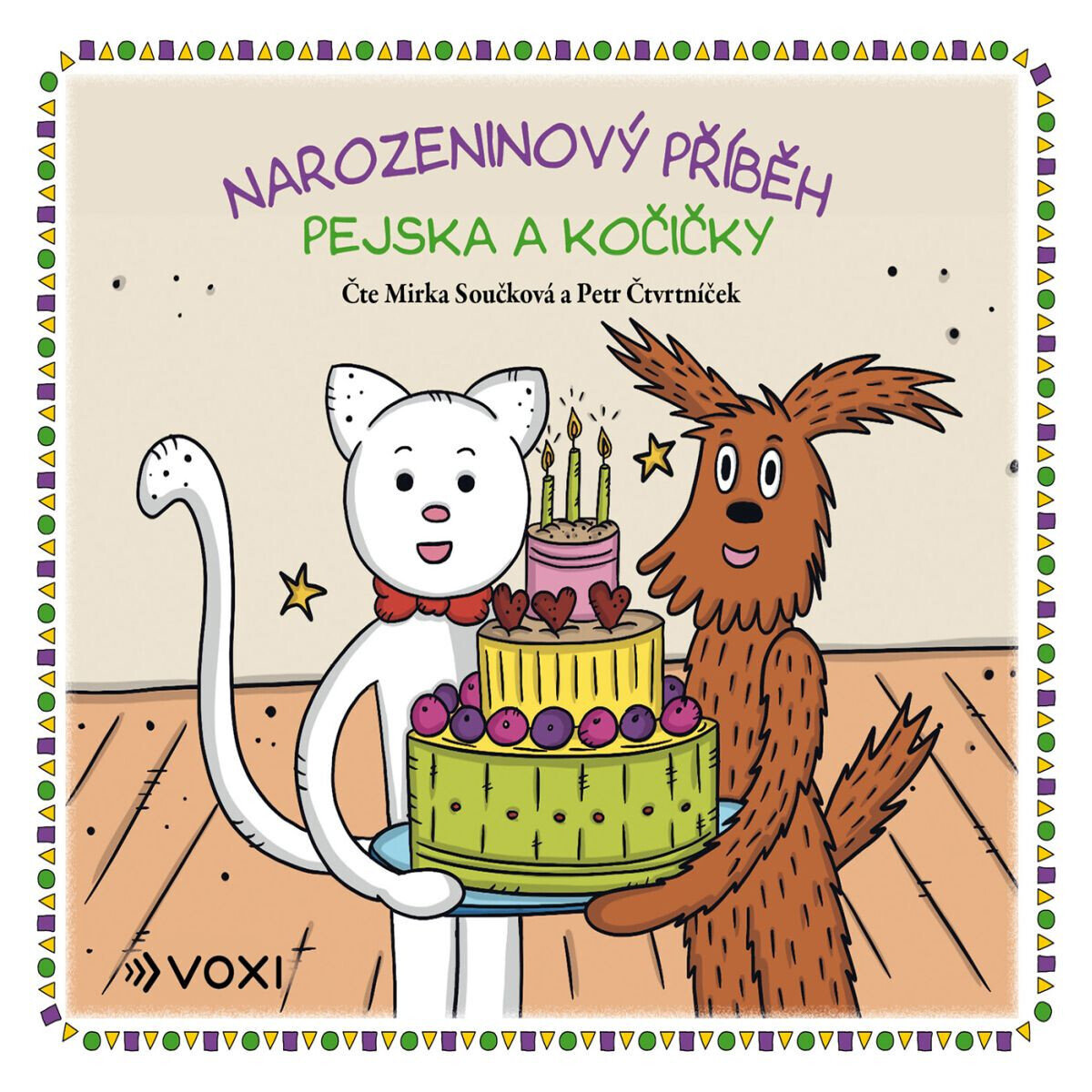 Narozeninový příběh pejska a kočičky - Vlasta Hurtíková - audiokniha