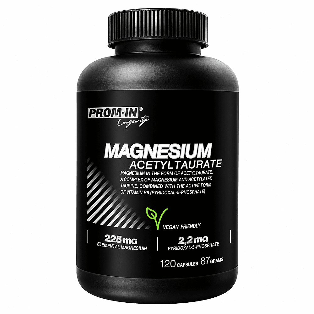 PROM-IN Magnesium acetyltaurate 120 kapslí