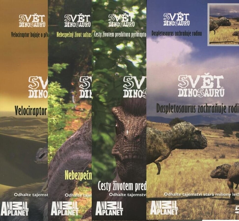 Svět Dinosaurů 1-4 - kolekce (4 DVD) (papírový obal)