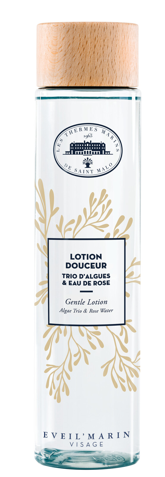 Thermes Marins de Saint Malo Tonizační pleťová voda s řasami a růžovou vodou, 200 ml