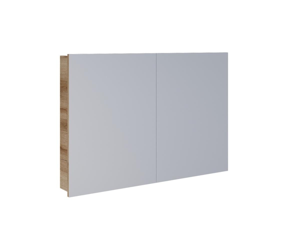 Dřevojas - Zrcadlová koupelnová skříňka NEXI 100x68 cm dub 8596204810344